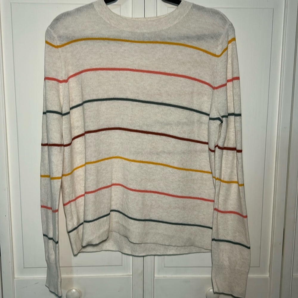 Striped Loft Sweater, Size L, barely worn